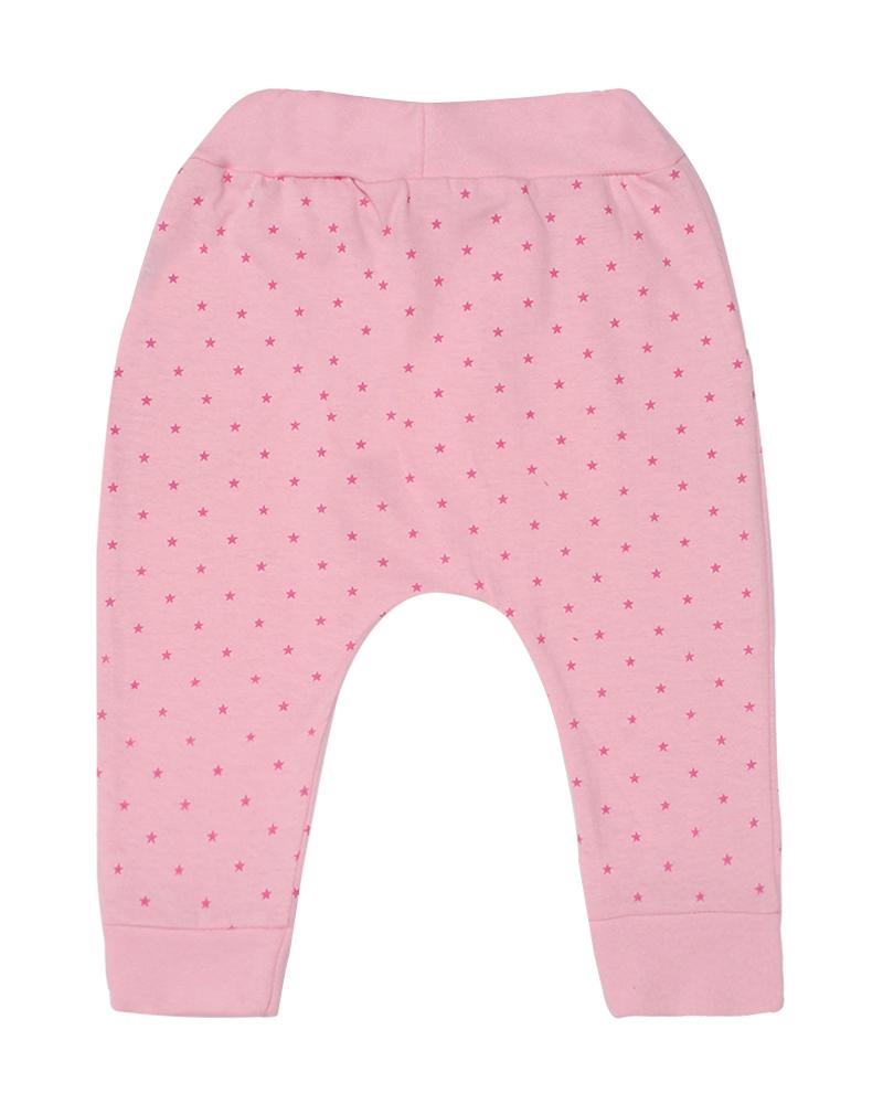 Mijão Em Suedine Estrelinhas Rosa Claro e Rosa