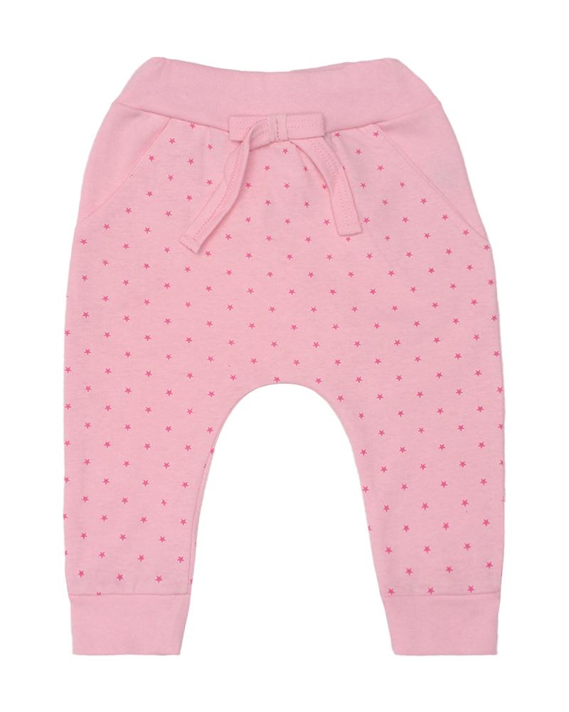 Mijão Em Suedine Estrelinhas Rosa Claro e Rosa