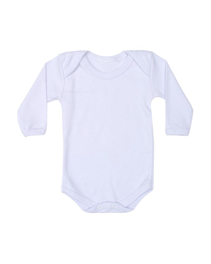 Body Em Algodão Liso Branco