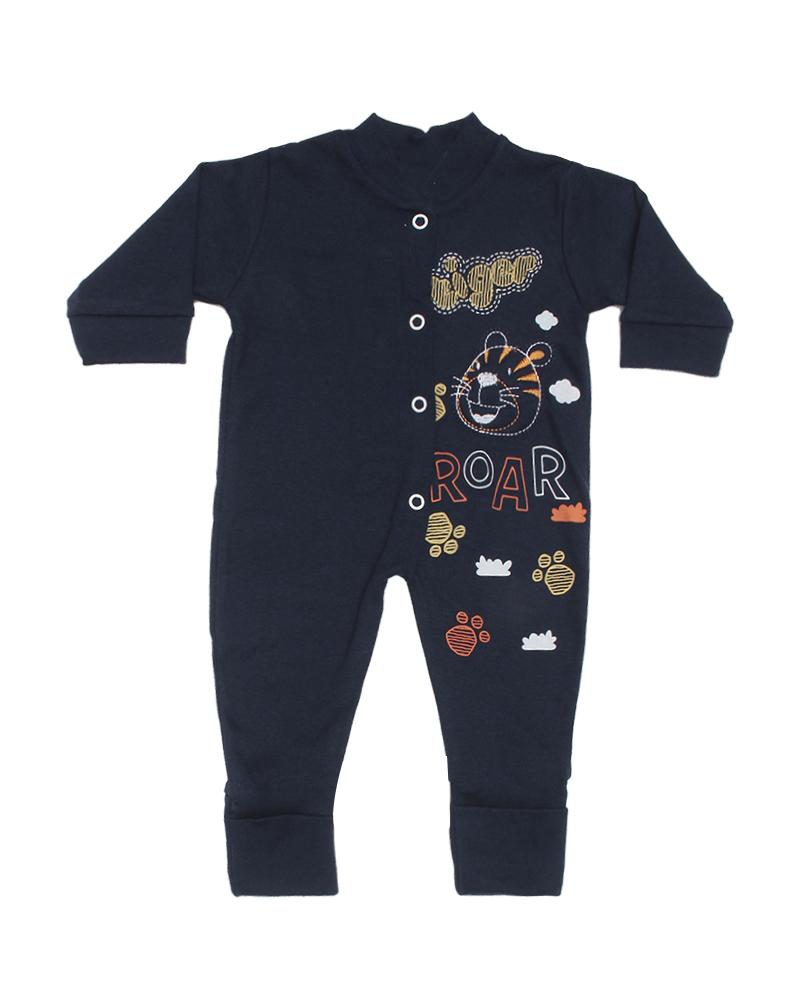 Kit De Macacões Em Suedine Branco e Azul Marinho