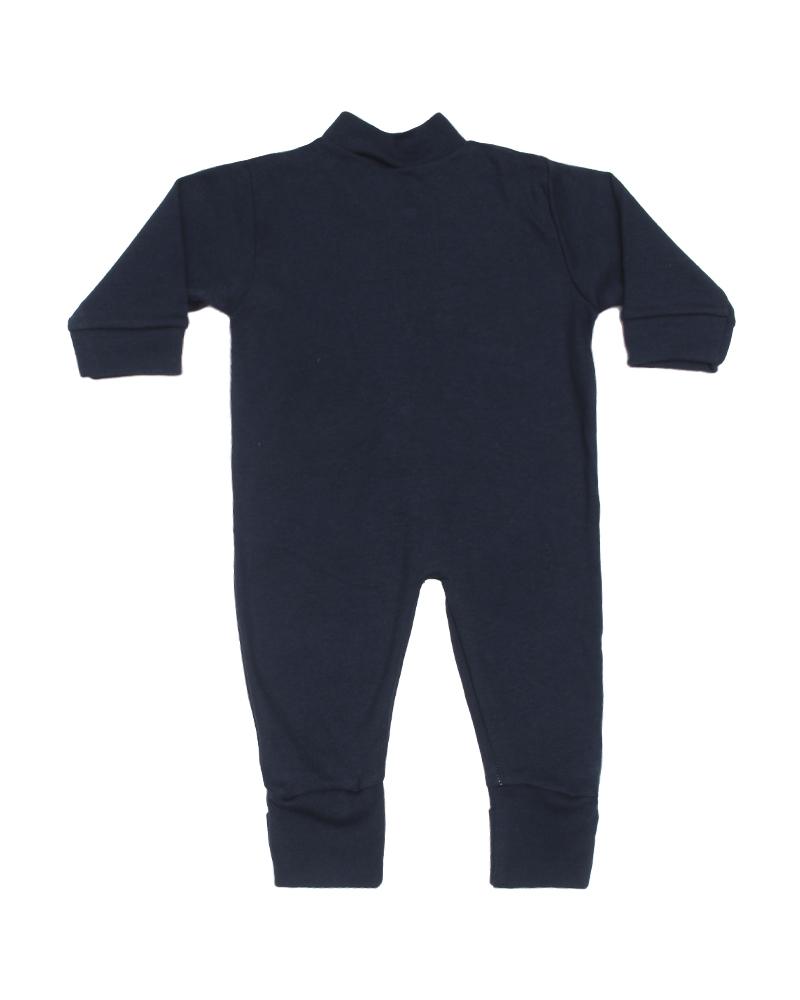 Kit De Macacões Em Suedine Branco e Azul Marinho