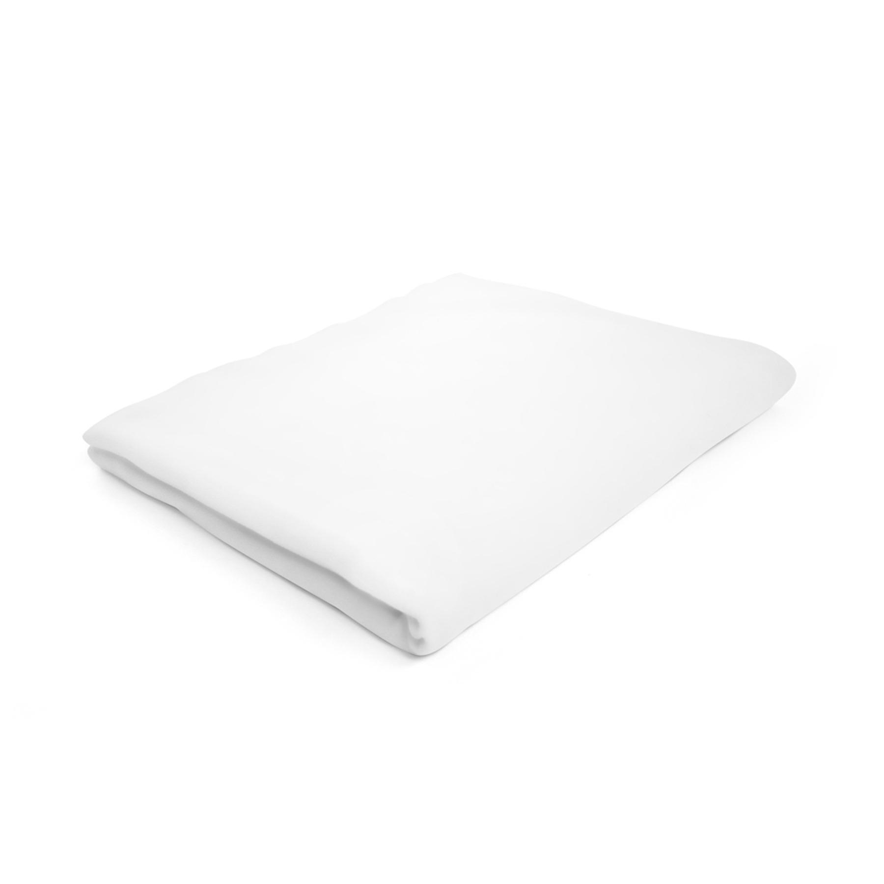 Lençol Com Elástico Padrão Americano Liso Branco