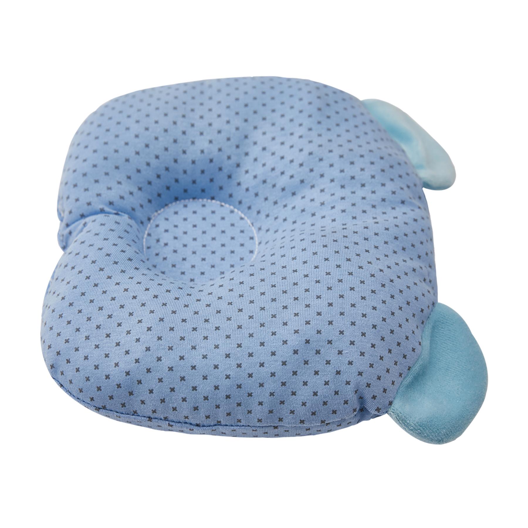 Travesseiro Anatômico Com Orelhinhas Em Malha 