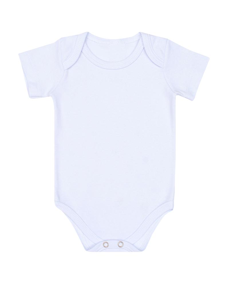 Body Liso Em Suedine Branco