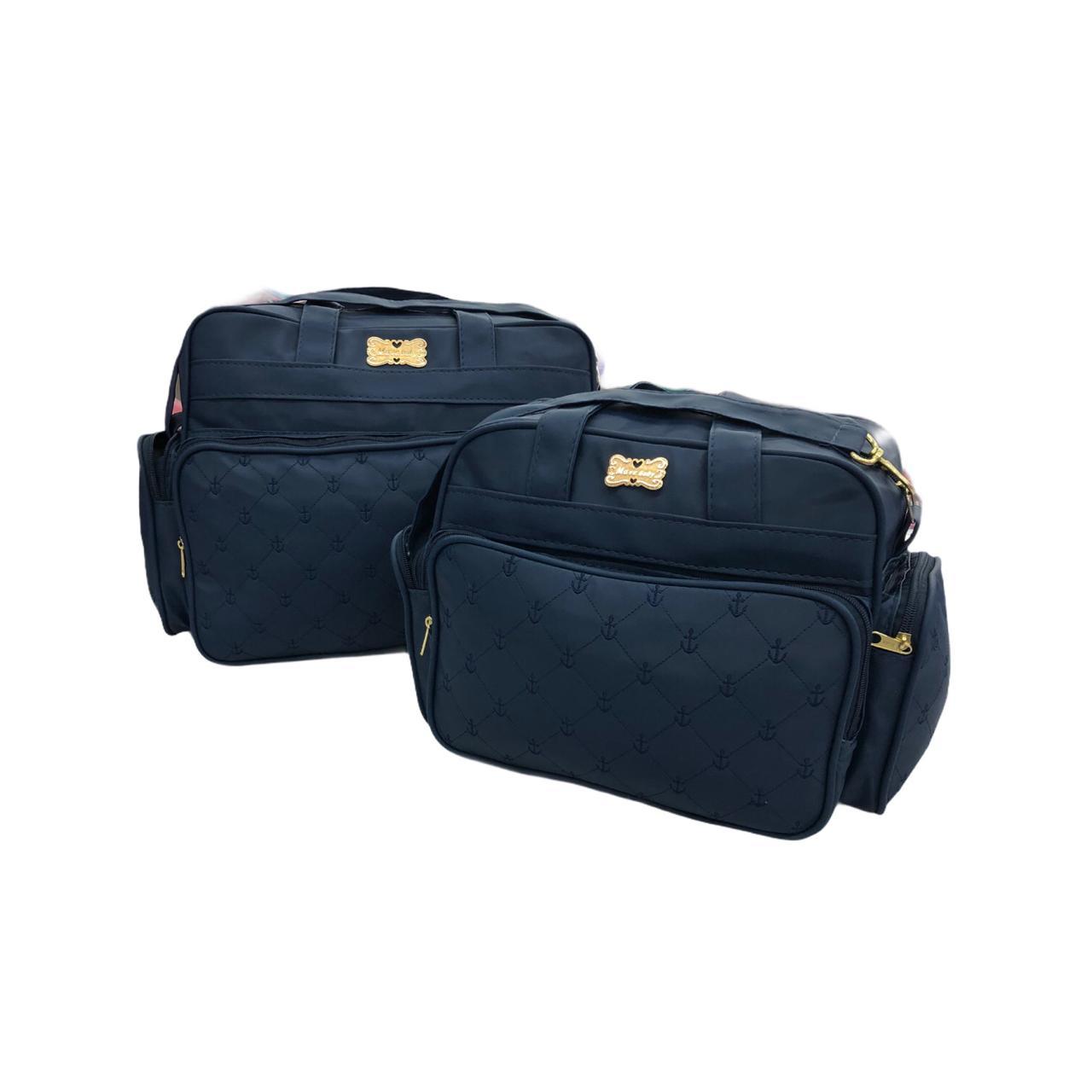 Jogo De Bolsas Âncoras Azul Marinho - 2 Unidades