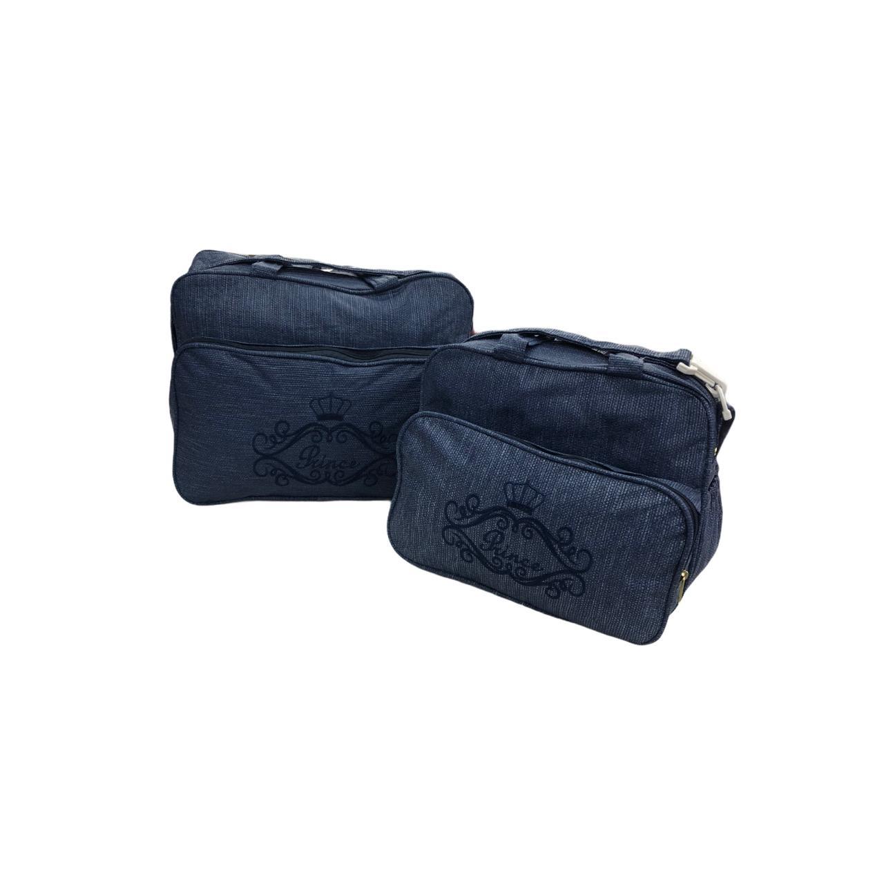 Jogo De Bolsas Prince Azul Marinho - 2 Unidades